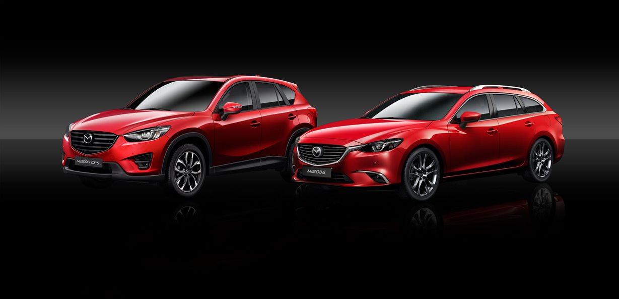 Mazda představuje vozy Mazda6 a Mazda CX-5 modelového roku 2015