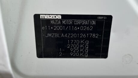 Mazda 3 1.6MZR 77kW  '2011